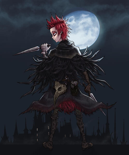 Commission of a character in the Bloodborne universe