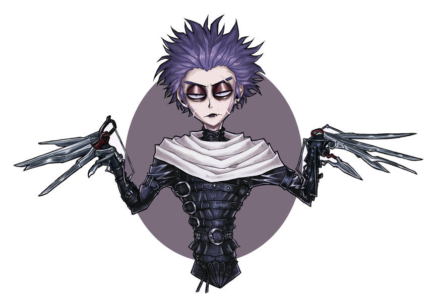 Commission of a character as Edward Scissorhands